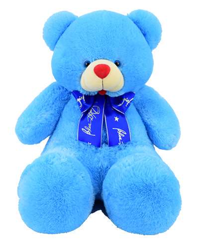 2 Feet Blue Color Teddy Bear Delivery 