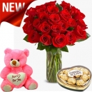 buy rose bear with chocolate to philippines