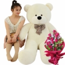 send giant teddy bear with rose to philippines