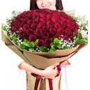 Send 100 Pcs. Roses to Philippines