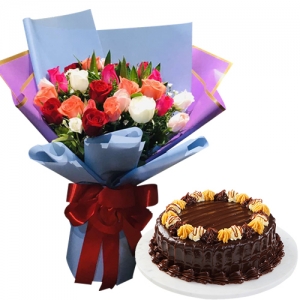 send flower with cake to bulacan