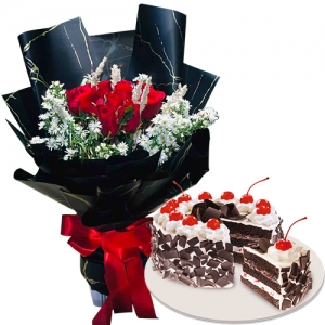 send flower with cake to cebu