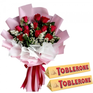 send flower with chocolate to Philippinies