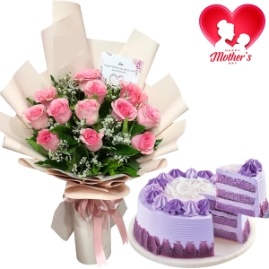 Mothers day flower with cake delivery philippines