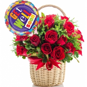 online roses with get well balloon philippines
