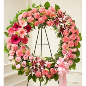 Chic Pink Wreath