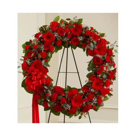 Classic Red Wreath