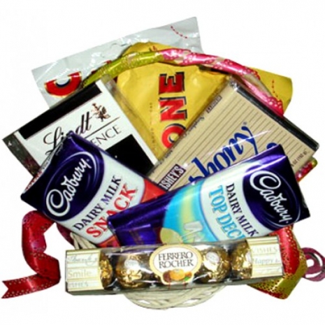 Send Assorted Chocolate Lover Basket #10 to Philippines