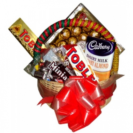 Send Assorted Chocolate Lover Basket #11 to Philippines