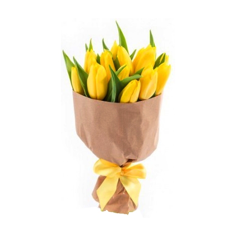 yellow tulips bouquet to philippines
