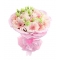 12 Pink Gerberas in a Beautiful Bouquet