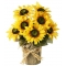 online 7 pieces sunflower bouquet to philippines